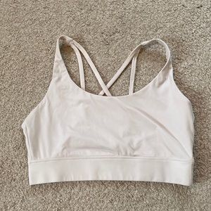 Balance Athletics Cream Sports Bra